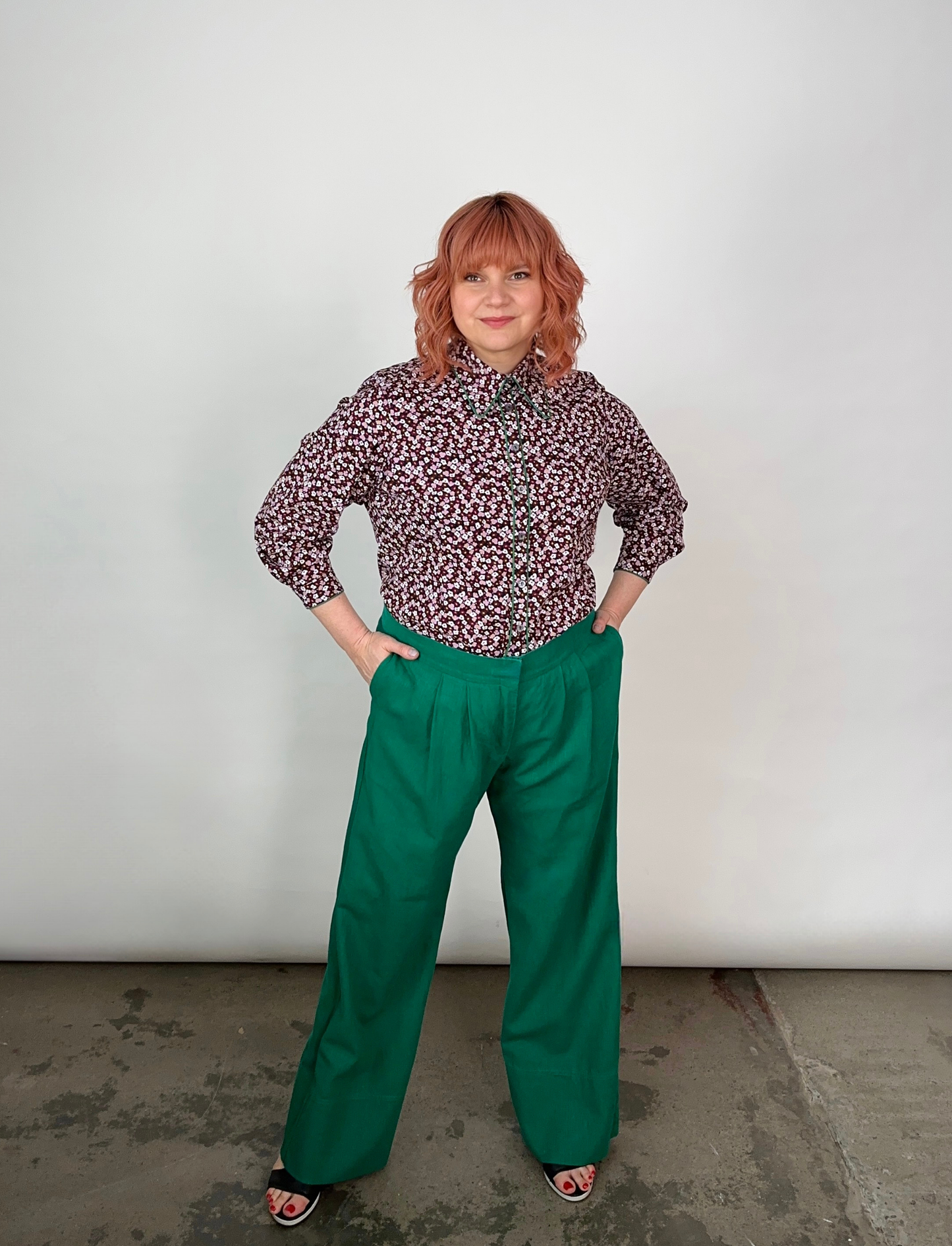 FOLLOW MY LEAD WIDE-LEG PANT