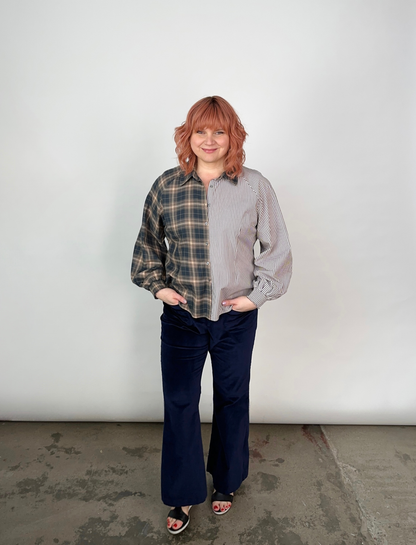 THE CROSSROADS SHIRT - STRIPES AND CHECKS
