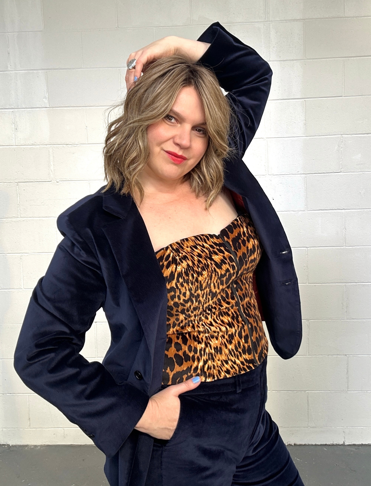 THE OFF-SCRIPT BUSTIER TOP