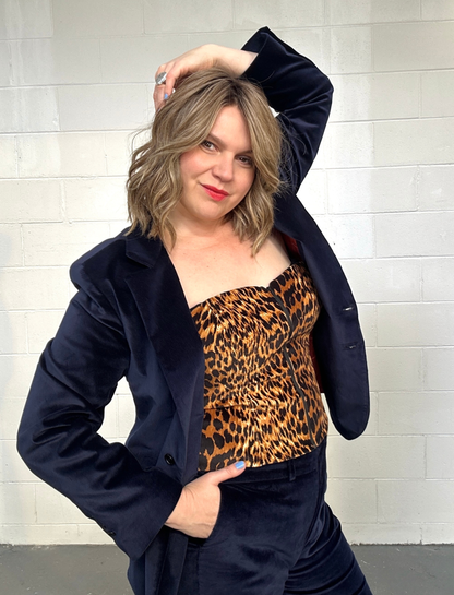 THE OFF-SCRIPT BUSTIER TOP